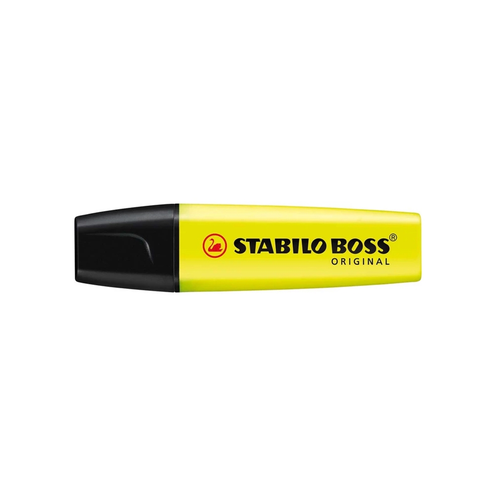 Stabilo Boss® Original Evidenziatore scalpello, Giallo fluo