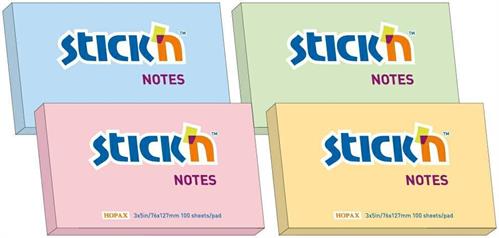 Siam foglietti autoadesivi, blocchi 76x127 mm, blu pastello