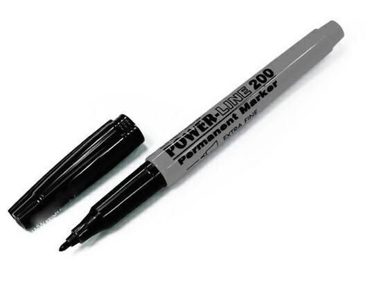 Lineplus pennarello permanente nero