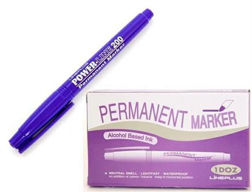 Lineplus pennarello permanente blu