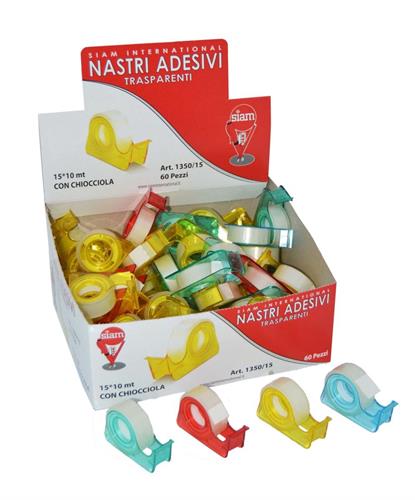 Siam nastro adesivo 15x10 mt con dispenser