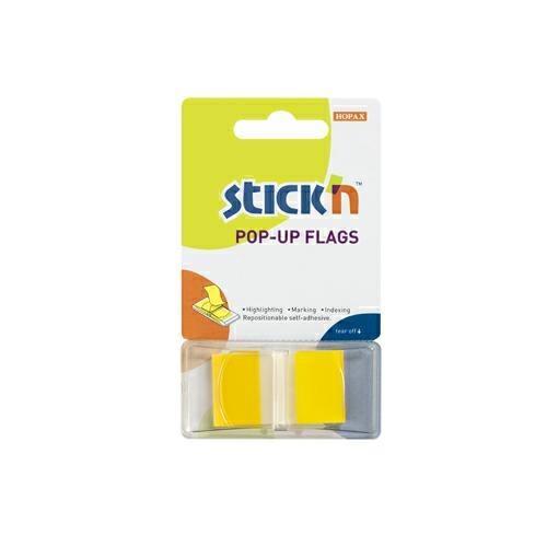 Siam index segnapagina medio 25x45 mm giallo, con dispenser