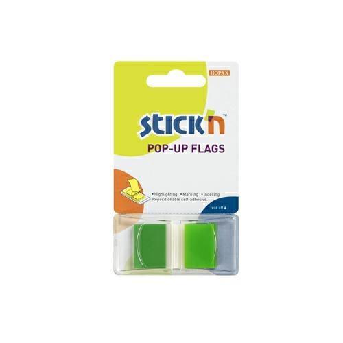 Siam - index segnapagina medio 25 x 45 mm verde - con dispen