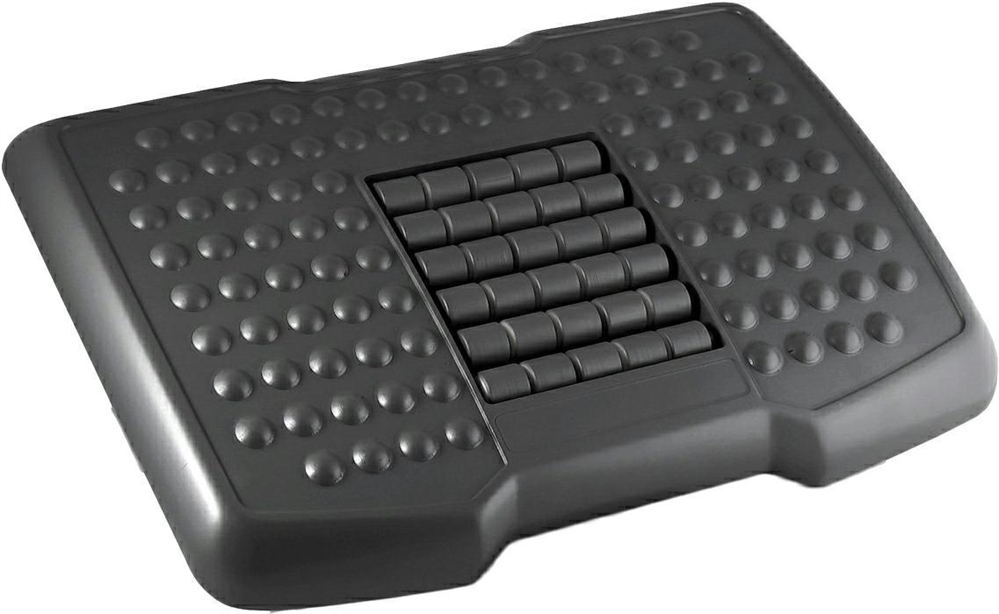 Poggiapiedi da scrivania ergonomico con sfere massaggianti
