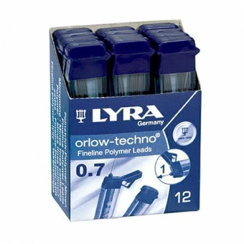 Lyra - mina 0.7 mm - gradazione 2h - confezione 12 pezzi