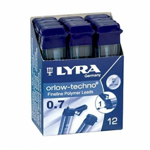 Lyra - mina 0.7 mm - gradazione 2h - confezione 12 pezzi