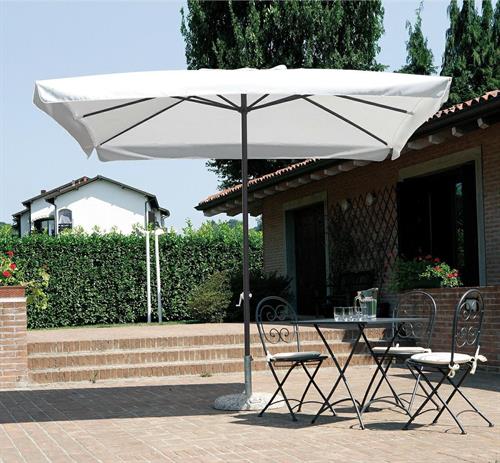 Ombrellone rettangolare 3x2 mt colore ecru'