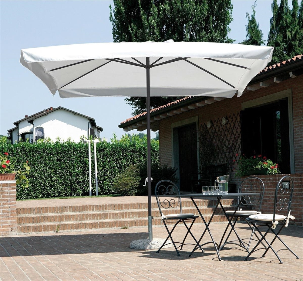 Ombrellone rettangolare 3x2 mt colore ecru'