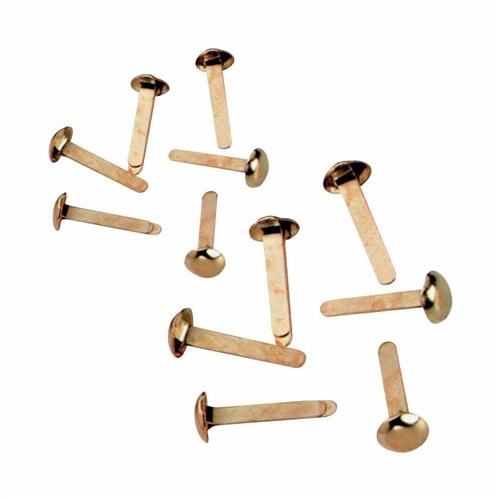 Fermacampioni n.10 54mm, punta tonda, confezione da 100 pz