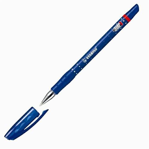 Stabilo penna a sfera colore blu, confezione 10 pezzi