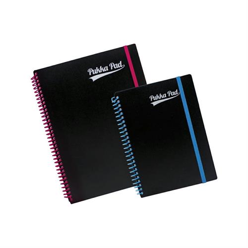 Pukka pad quaderno a spirale con elatico A4 100 fogli