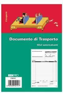 Edipro blocco ddt 23x15 cm, copie 50x2 E5214c