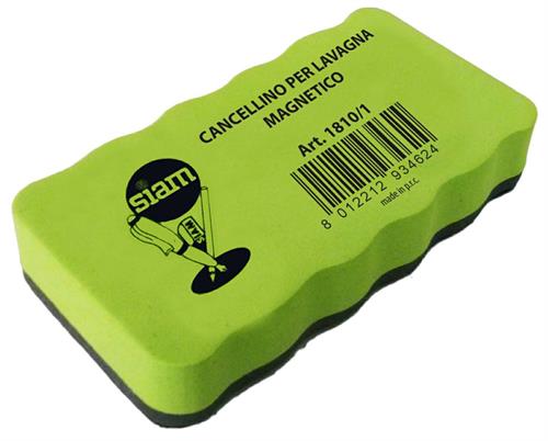 Siam cancellino per lavagna magnetico colori assortiti