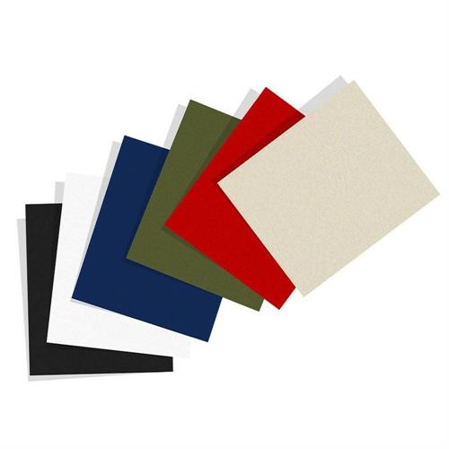 Nikoffice Cartoncino per rilegare A4 230 gr, Rosso, 100 fg