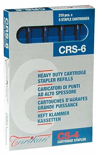 Turikan crs-6 scatola 210 punti, 5 caricatori 6mm