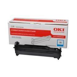 Drum oki originale c3300/3400/3450/3436 (15k) ciano 43460207