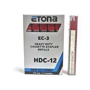 Etona hdc-12 scatola 210 punti, 5 caricatori 12mm
