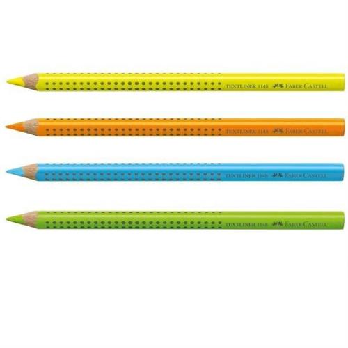 Faber- castell matita evidenziatore fluo textliner dry