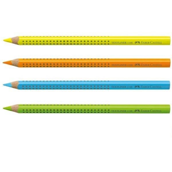 Faber- castell matita evidenziatore fluo textliner dry