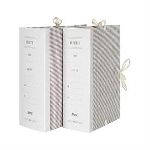 Arca Faldone con lacci dorso 12 cm, 35x25x12 cm