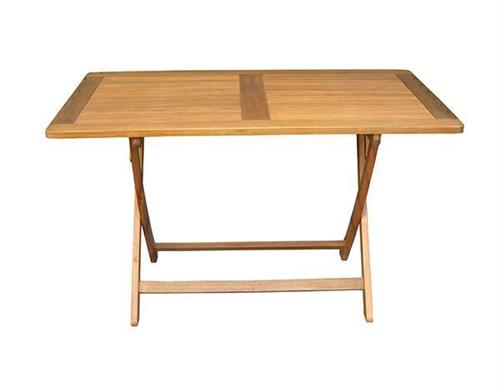 Tavolo rettangolare 120x70 cm pieghevole cordova