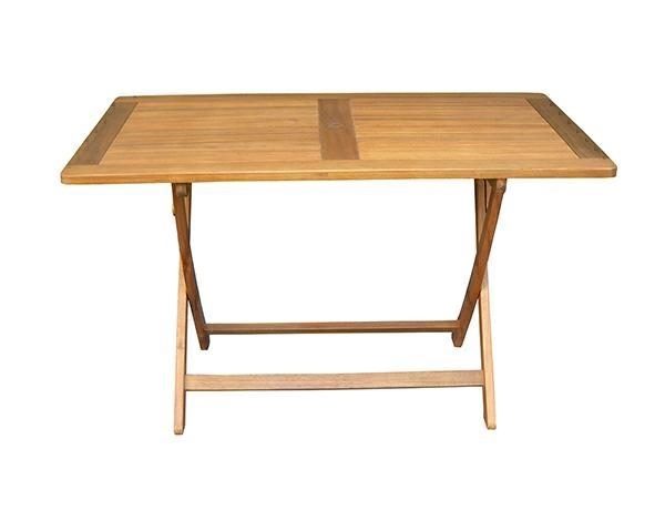 Tavolo rettangolare 120x70 cm pieghevole cordova