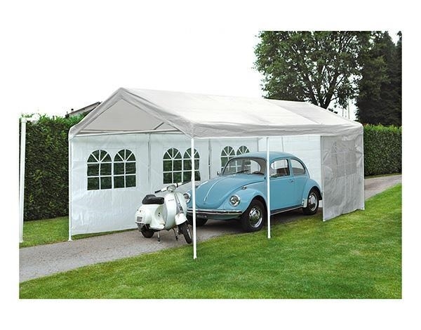 Gazebo rettangolare 6 x 3 m con pareti laterali e finestre b