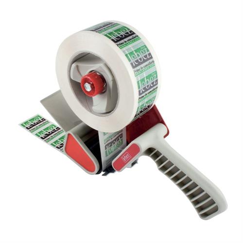 Lebez Dispenser Chiudipacco per nastri da 50 mm con frizione