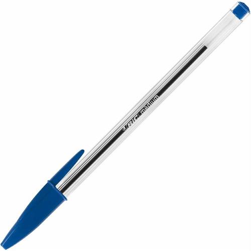 Bic© Cristal Original Penna a sfera punta media 1mm, blu