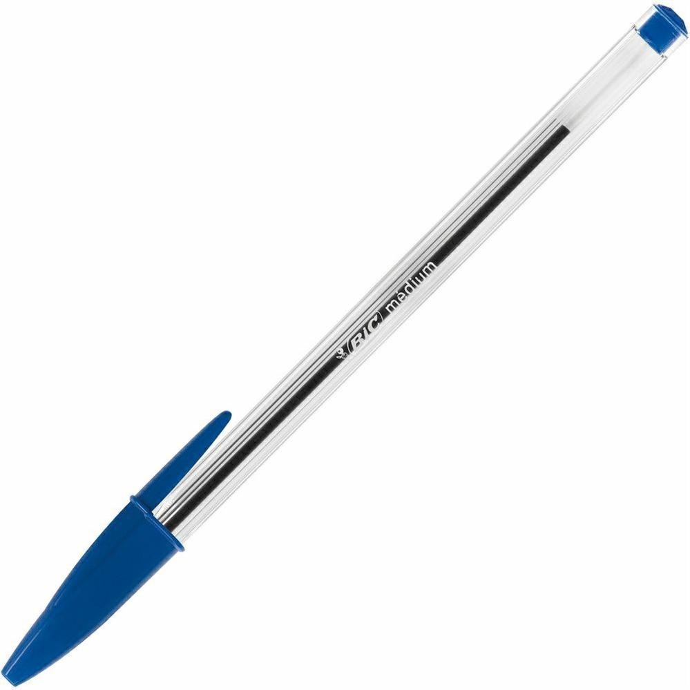 Bic© Cristal Original Penna a sfera punta media 1mm, blu