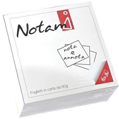 Notami cubo per appunti bianco