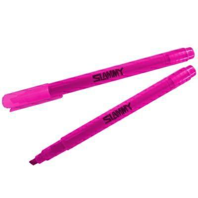 Slammy red in blue - evidenziatore a penna - colore fucsia f
