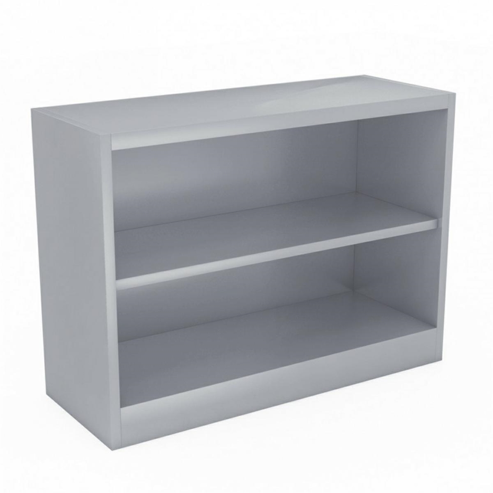 Armadio metallico a giorno 1 ripiani, grigio, 120x45x90h cm