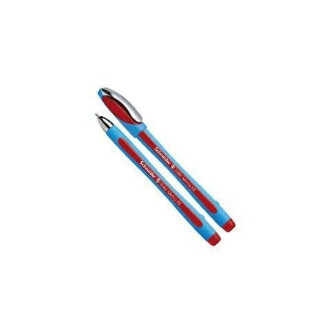 Penna a sfera schneider slider memo xb rosso - 10 pezzi