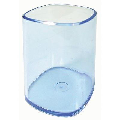 Arda classic - bicchiere portapenne trasparente azzurro