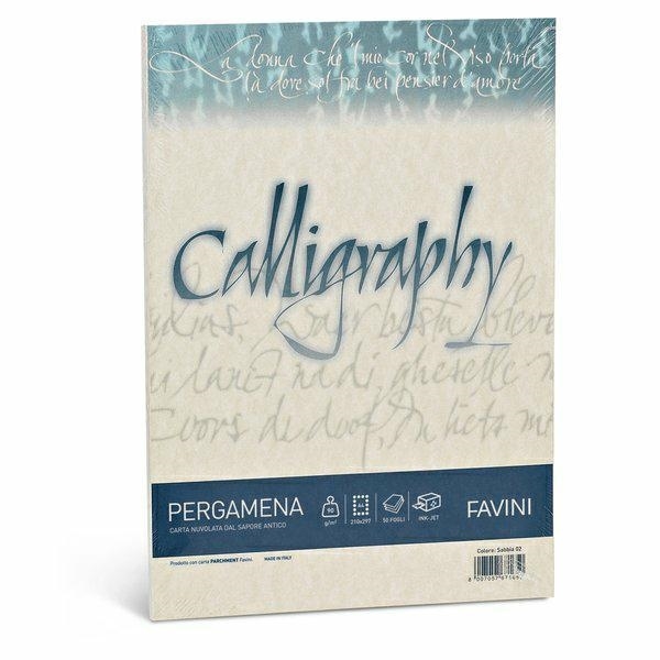 Favini carta pergamena A4, colore naturale, 90 gr (50 fogli)