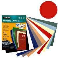 Copertine per rilegare A4 230gr, Rosso, 100 fogli