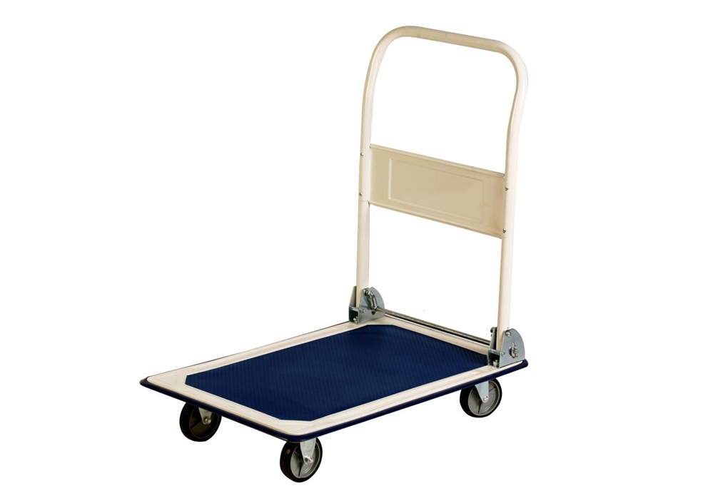 Carrello portatutto in lamiera rinforzata, portata max 150kg