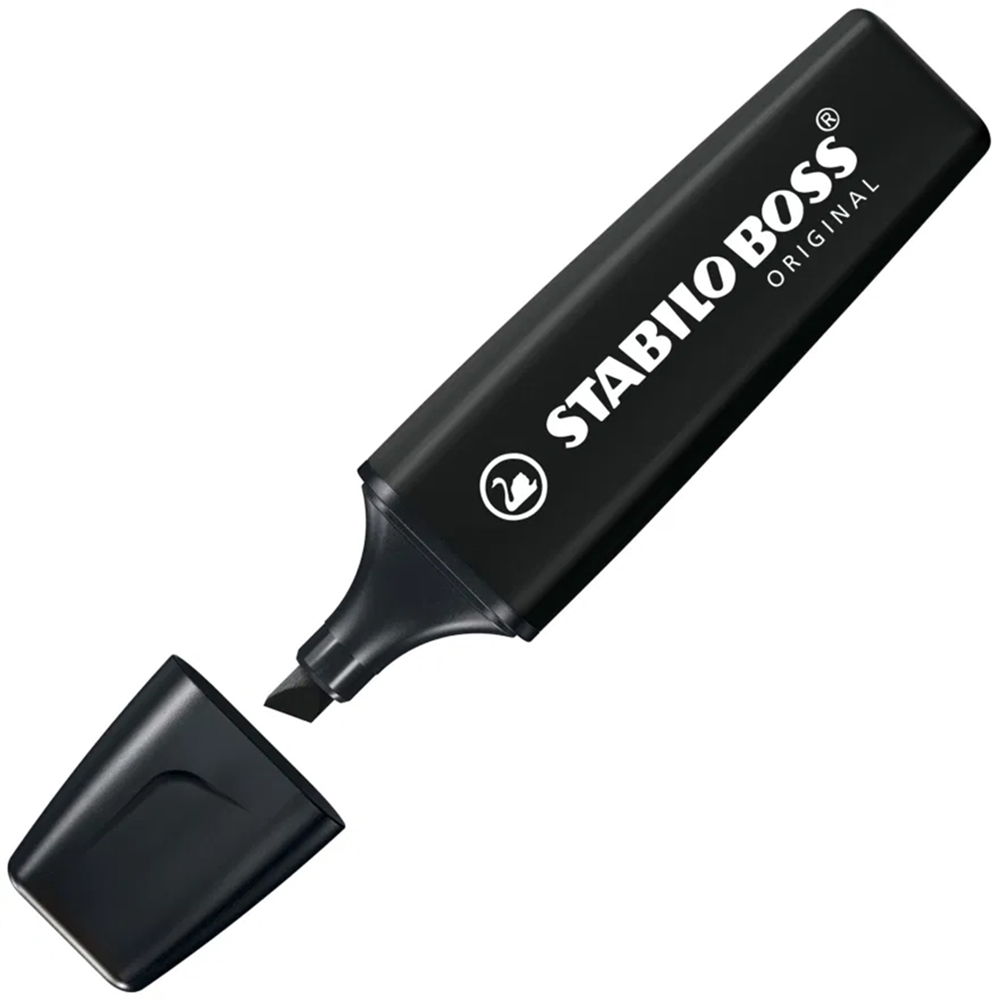 Stabilo Boss Original set scrivania 15 marcatori,colore nero