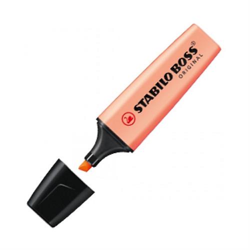 Stabilo boss evidenziatore punta scalpello, rosa pesca