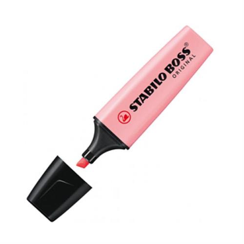 Stabilo boss evidenziatore punta scalpello, rosa antico