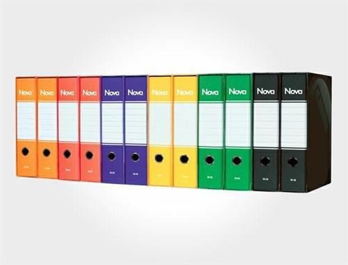 Europe registratore archivio,commerciale,dorso 8 cm, rosso