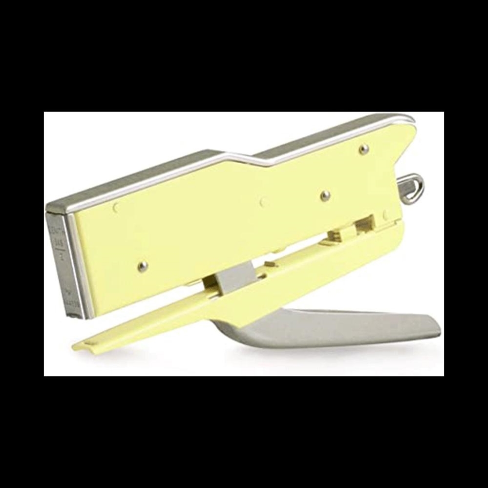 Zenith cucitrice a pinza in metallo 548/E giallo pastello