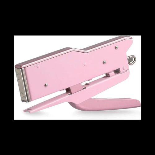 Zenith cucitrice a pinza in metallo 548/E rosa pastello