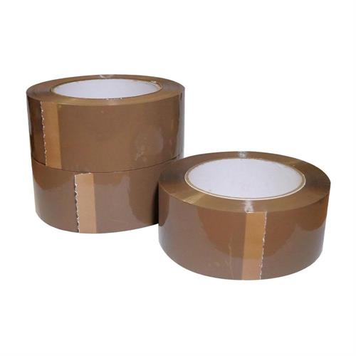 Nastro da imballo 50x132 mt silenzioso, marrone avana
