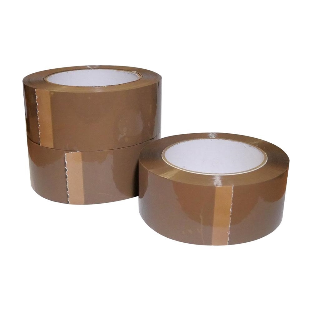 Nastro da imballo 50x132 mt silenzioso, marrone avana