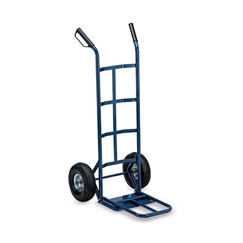 Carrello in acciaio trasporto grandi volumi, portata 250 kg