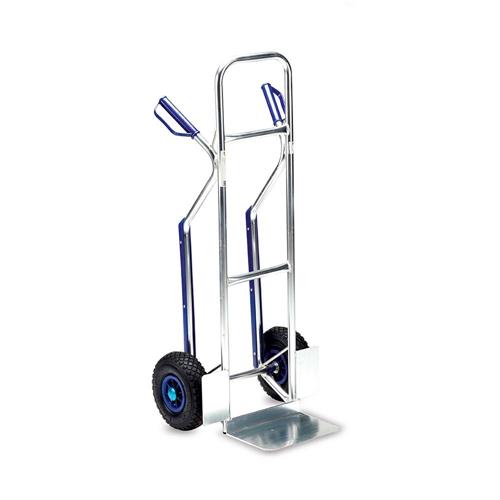 Carrello alluminio trasporto pacchi portata massima 150 kg