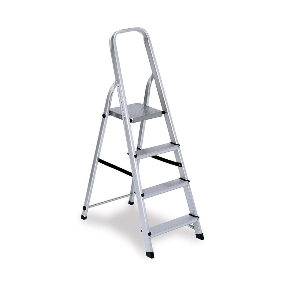 Scala in alluminio Everest, 4 gradini, portata max 150 Kg