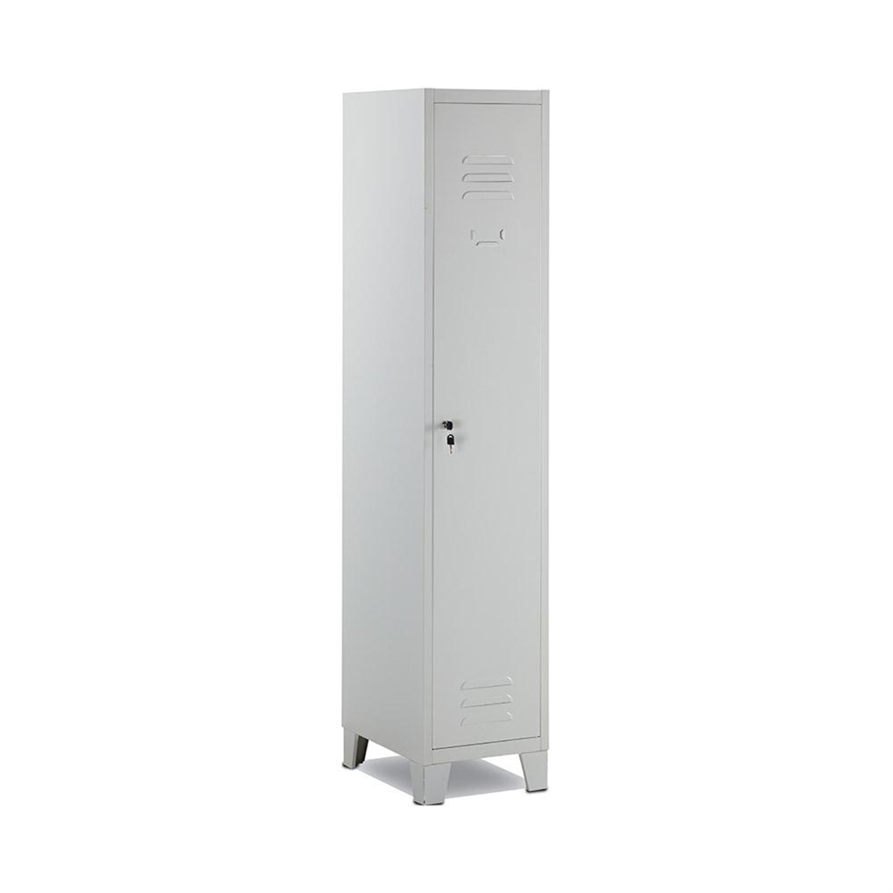 Armadietto spogliatoio in metallo 1 posto, 36x33x180H cm